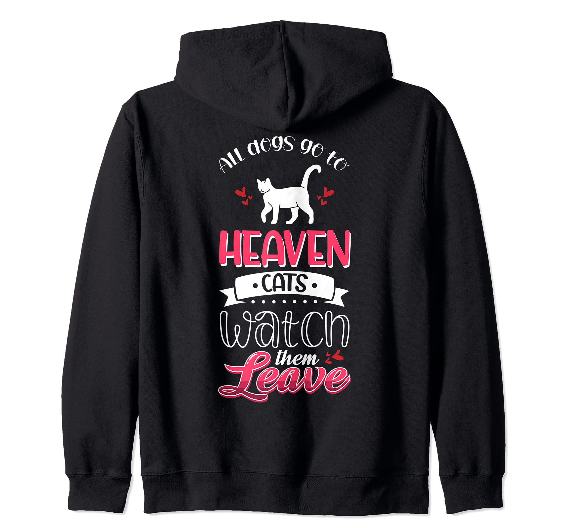 Cat Tastic Design for Perfectly Sane Cat Lady Heaven Zip Hoodie