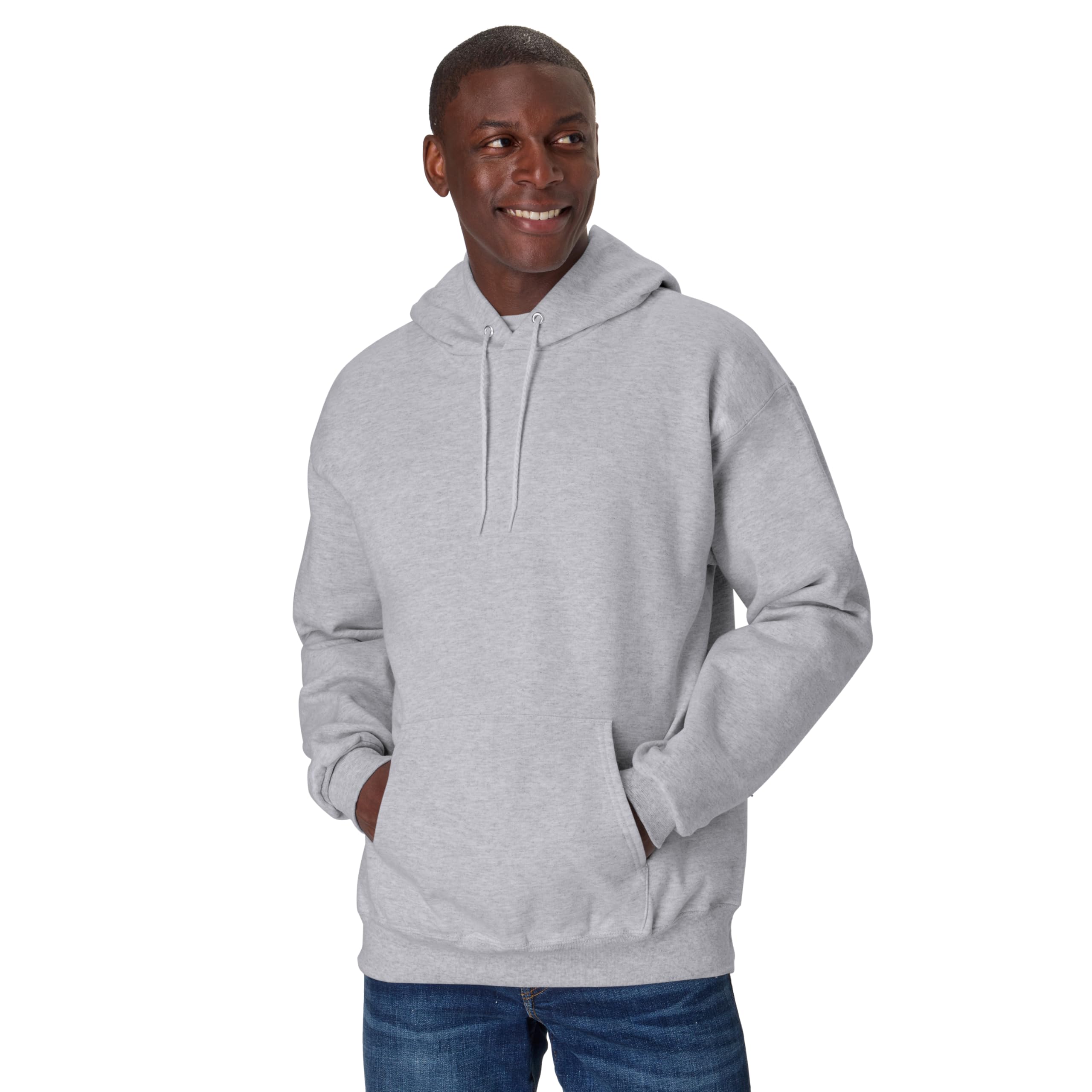 Hanes Men's Ultimate Sweatshirt, Heavyweight Fleece Hoodie, Cotton Sweatshirt for Men