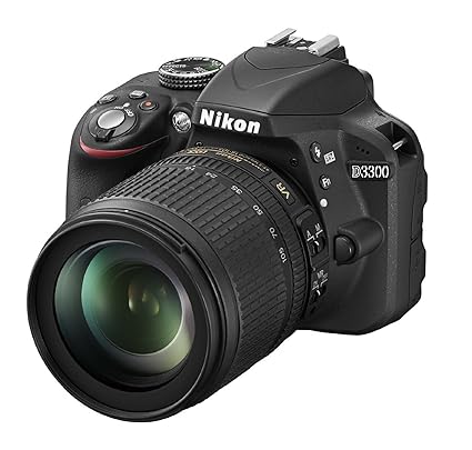 Nikon D3300 - Kit de cámara réflex digital de 27.8 Mp (pantalla 3 ...