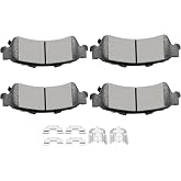 SCITOO D792 Ceramic Brake Pads Kits | For Cadillac For DeVille|For DTS,For Chevrolet For Astro|For Avalanche 1500|For Silverado 1500|For Suburban 1500|For Tahoe