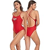 Adoretex Women's Guard Cross Back One Piece Swimsuit