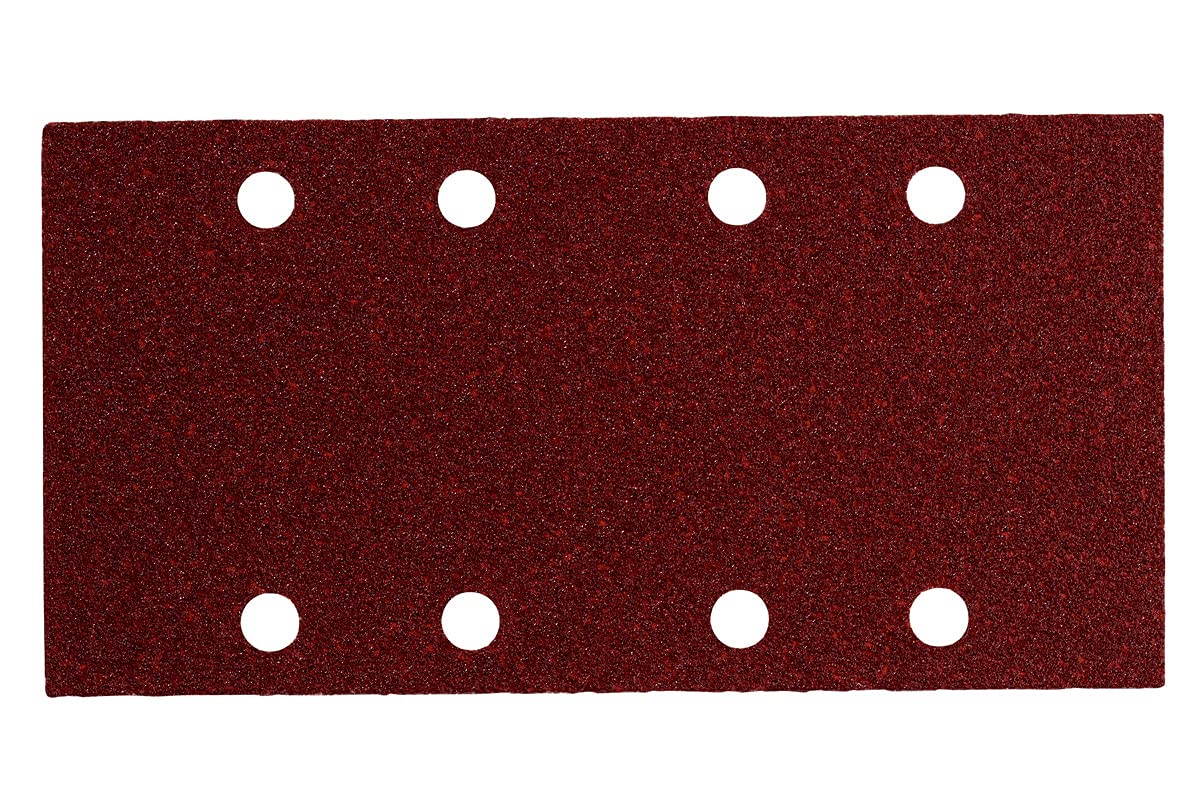 METABO Velcro Sanding Strips 8 Holes 93 x 185 Grit 60 Pack of 10