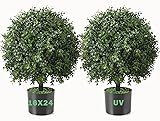 Gadout Artificial Boxwood Topiary Ball for