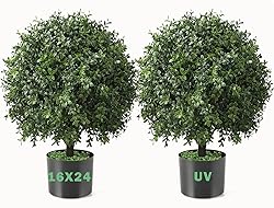 Gadout Artificial Boxwood Topiary Ball for