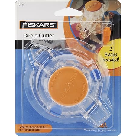 Fiskars 93807097 Kreisschneider mit 2 Ersatzklingen