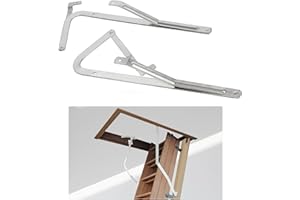 ECOTRIC 55-1 Attic Ladder Spreader Hinge Arms Compatible with 2006 and Older Werner Models Mk 1 Thru Mk 3, A2208 A2210 A2508 A2510 W2208 W2210 W2508 W2510 WH2208 WH2210 WH2508 WH2510 WH3008 WH3010