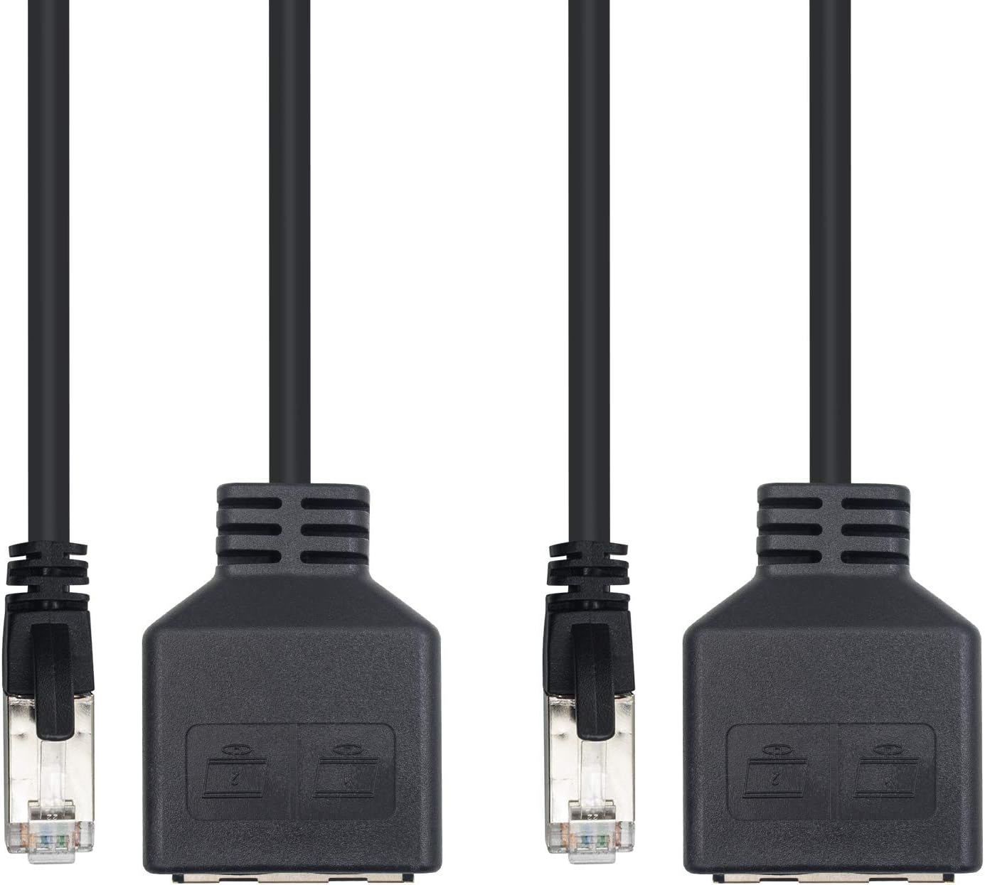 Duttek RJ45 Splitter Ethernet, RJ45 Ethernet Port Splitter - Image 4