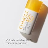 Clinique SPF 50 Mineral Sunscreen Fluid Face Sensitive Skin Lightweight view 2