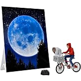 NECA - E.T. The Extra-Terrestrial 40th Anniversary 7&Prime; Scale Action Figure &ndash; Elliott &amp; E.T. on Bicycle