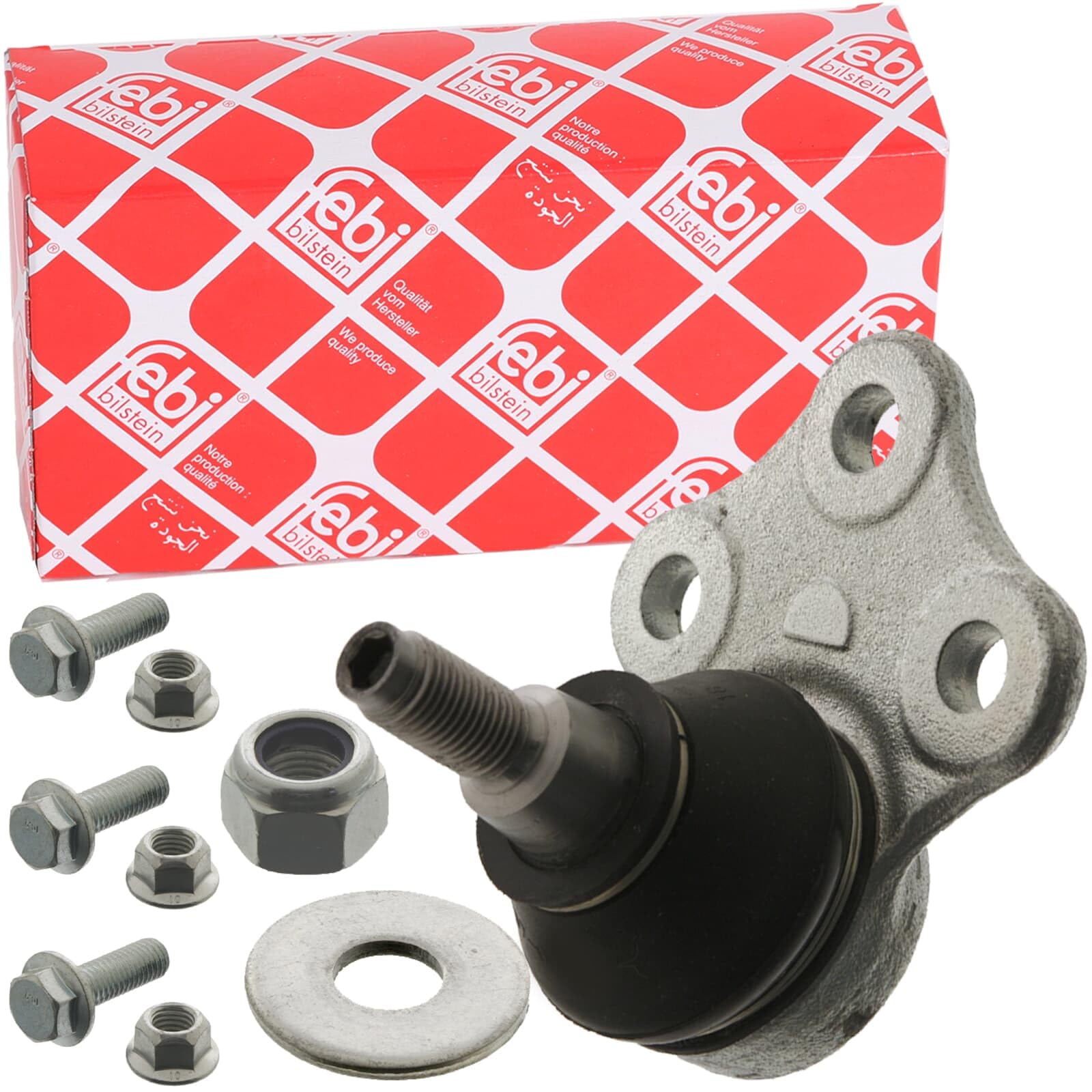 febi bilstein 39493 Ball Joint with additional parts, pack of one