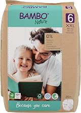 Bambo Nature Premium Eco Nappies Size 6 XXL 20PK New FSC Packaging