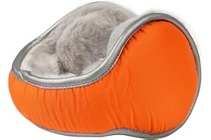 Harssidanzar Winter Earmuffs for Men, Women Foldable Ear Warmer Unisex Warm Adjustable Ear Muffs HU308CA