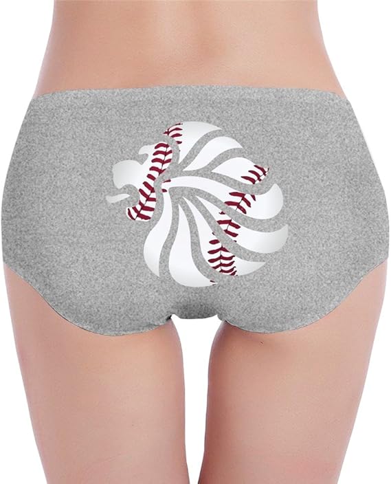 Fashion Baseball Ball Flag Lion Vector Comfortable Breathable Panty Sexy Underwear X