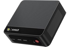 Beelink SER5 MAX Mini PC,AMD Ryzen 7 6800U(8C/16T,up to 4.7 GHz),Mini Computer 24GB LPDDR5 RAM 500GB PCle4.0 SSD Graphics 12 core 2200 MHz,Support 4K Triple Display/Wifi6/BT5.4/USB3.2/HDMI+DP+Type-C