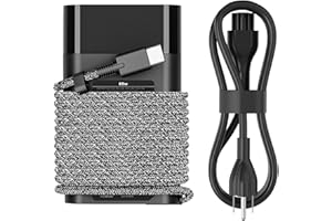 DJW 65W USB C Laptop Charger Compatible with HP Spectre x360,Envy,Elitebook x360,Pavilion, Elite x2,Chromebook,Omnibook,Dragonfly,Zbook,ProBook Travel Computer Charger USB Type C AC Power Adapter