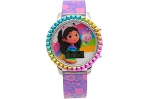 Gabby's Dollhouse Digital Flashing LCD Watch (GAB4065AC)