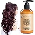 Nichalous [Original and Genuine] Long-lasting Styling Moroccan Volume Moisturizing Elasticity, 300g Hydrating Styling Cream Moisture Styling Elastin Conditioner for Curly Hair (1 Bottle)