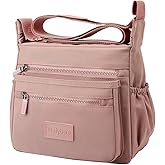 Wafybsre Handbags for Ladies Multi Pocket Purses for Women Messenger Shoulder Cross-body Bag