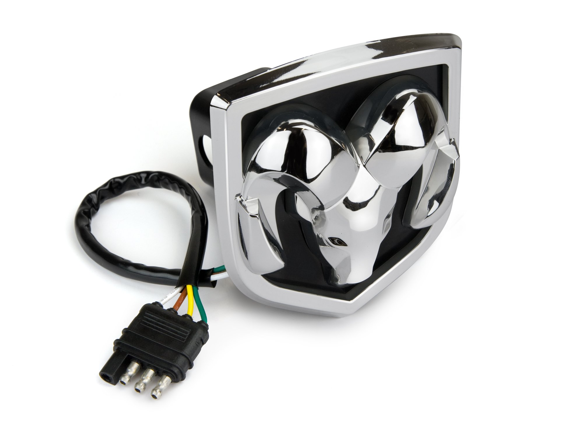 Reese Towpower 86066 Licensed LED Hitch Light Cover with Dodge Ram Logo