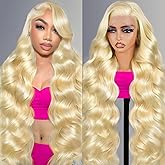Kassamo 613 Lace Front Wig Human Hair 250 Density Blonde Wig Human Hair 13x6 HD Lace Frontal Wigs Body Wave Lace Front Wigs Human Hair Pre Plucked 613 30 Inch