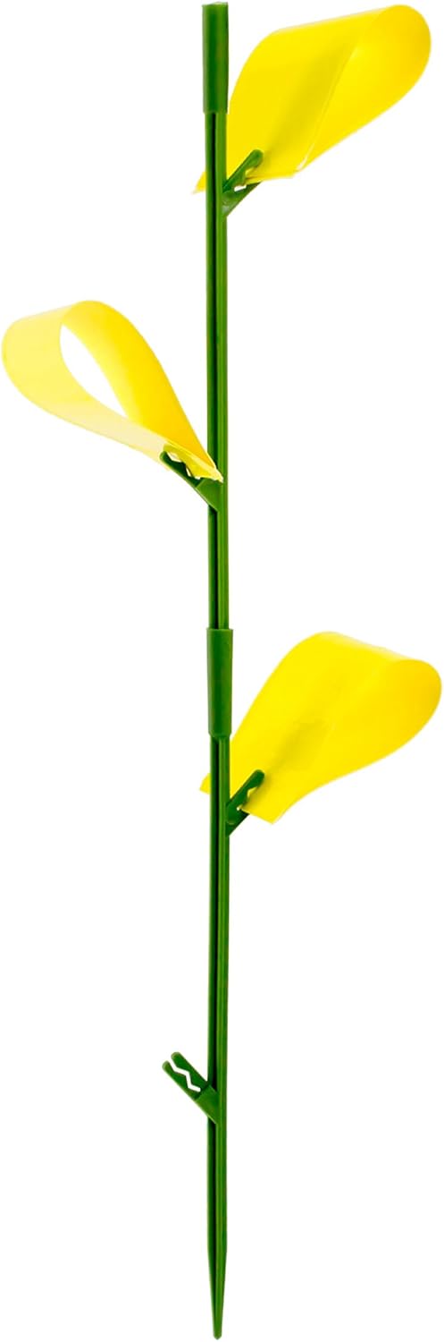Safer Brand SF5026 Houseplant Sticky Stakes Insect Traps, 1 Pack, One Color : Home Pest Control Traps : Garden & Outdoor