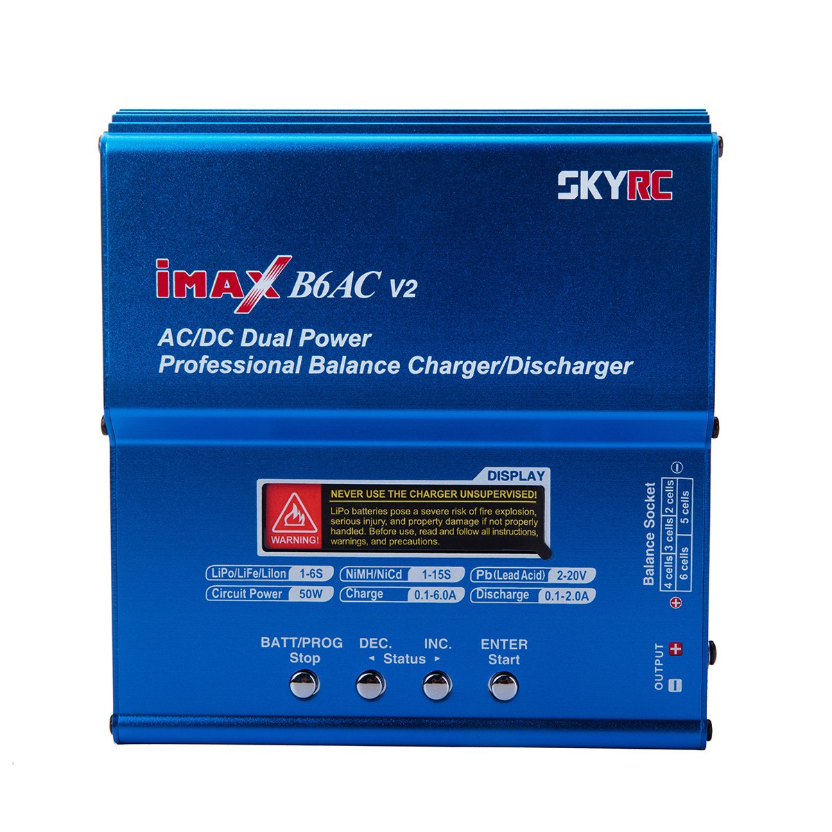 MEEDEN Authentic SKYRC IMAX B6AC V2 2S6S RC Balance Battery Charger and Discharger with