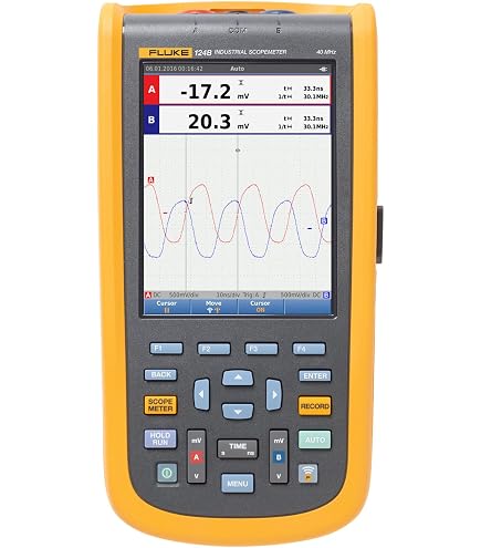 Fluke 123/003S Industrial ScopeMeter with SCC120 Kit, 20MHz