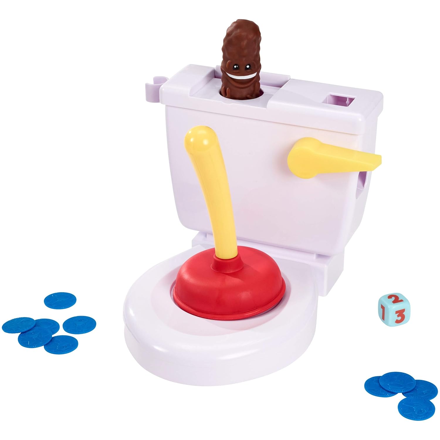 Flushin Frenzy Hilarious Kids Game Flush Plunge Catch Poop For Ages 5