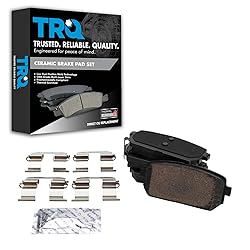 TRQ Rear Brake Pads Ceramic Compatible with