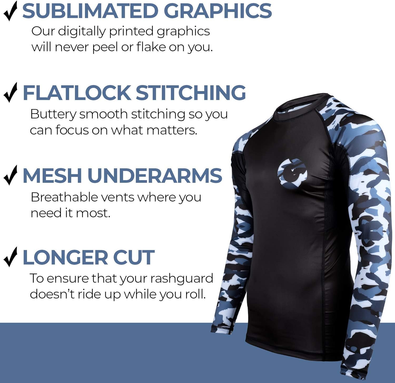 Gold BJJ Jiu Jitsu Rashguard - Camo Rash Guard Compression Shirt for No-Gi, Gi, MMA (Long Sleeve & Short Sleeve Available) : Clothing