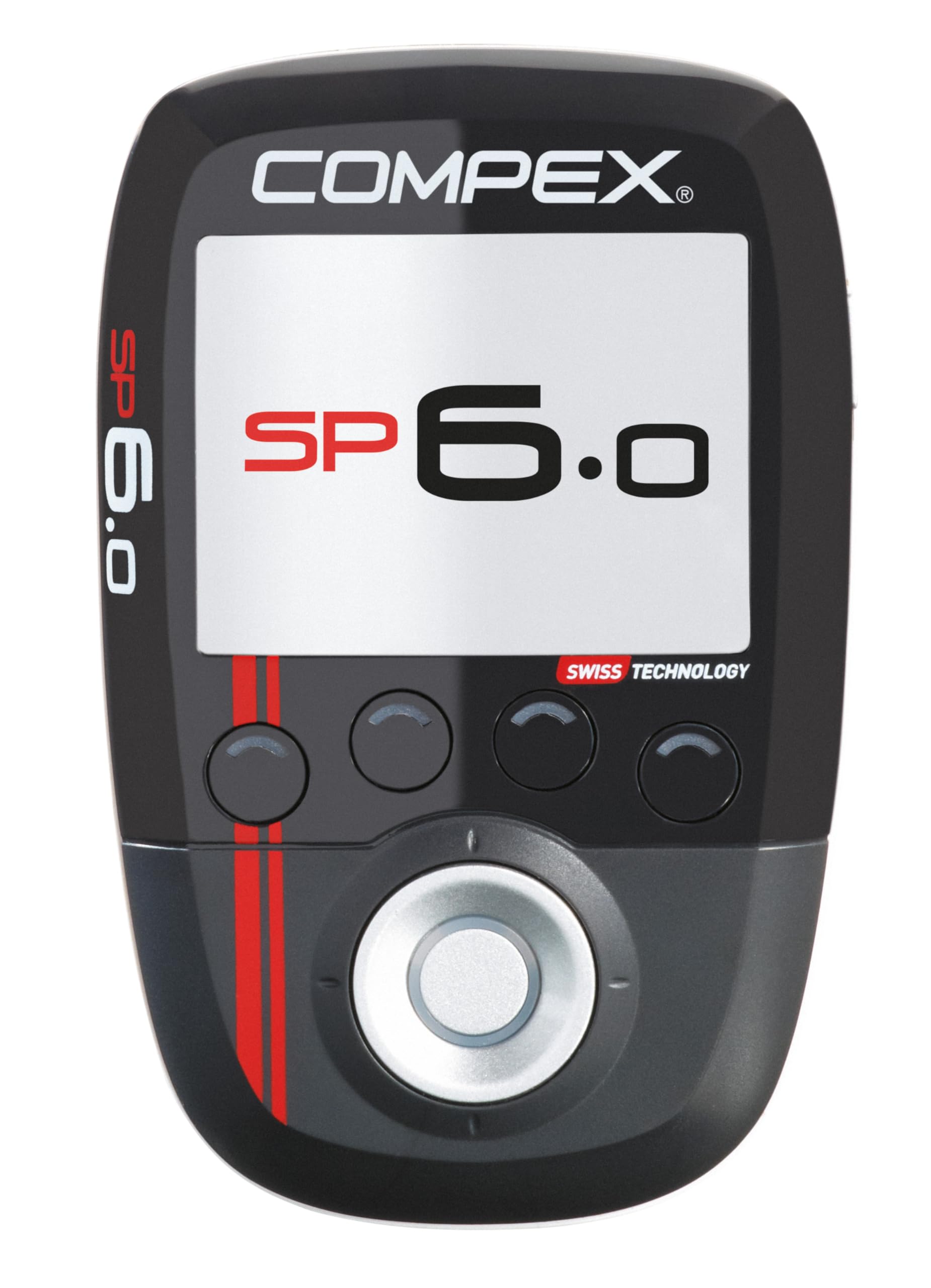 Compex SP 6.0 - Wireless muscle stimulator TENS, EMS, Massage: 4 independent channels, 999 intensity levels and 30 programmes - Integrated MI sensor