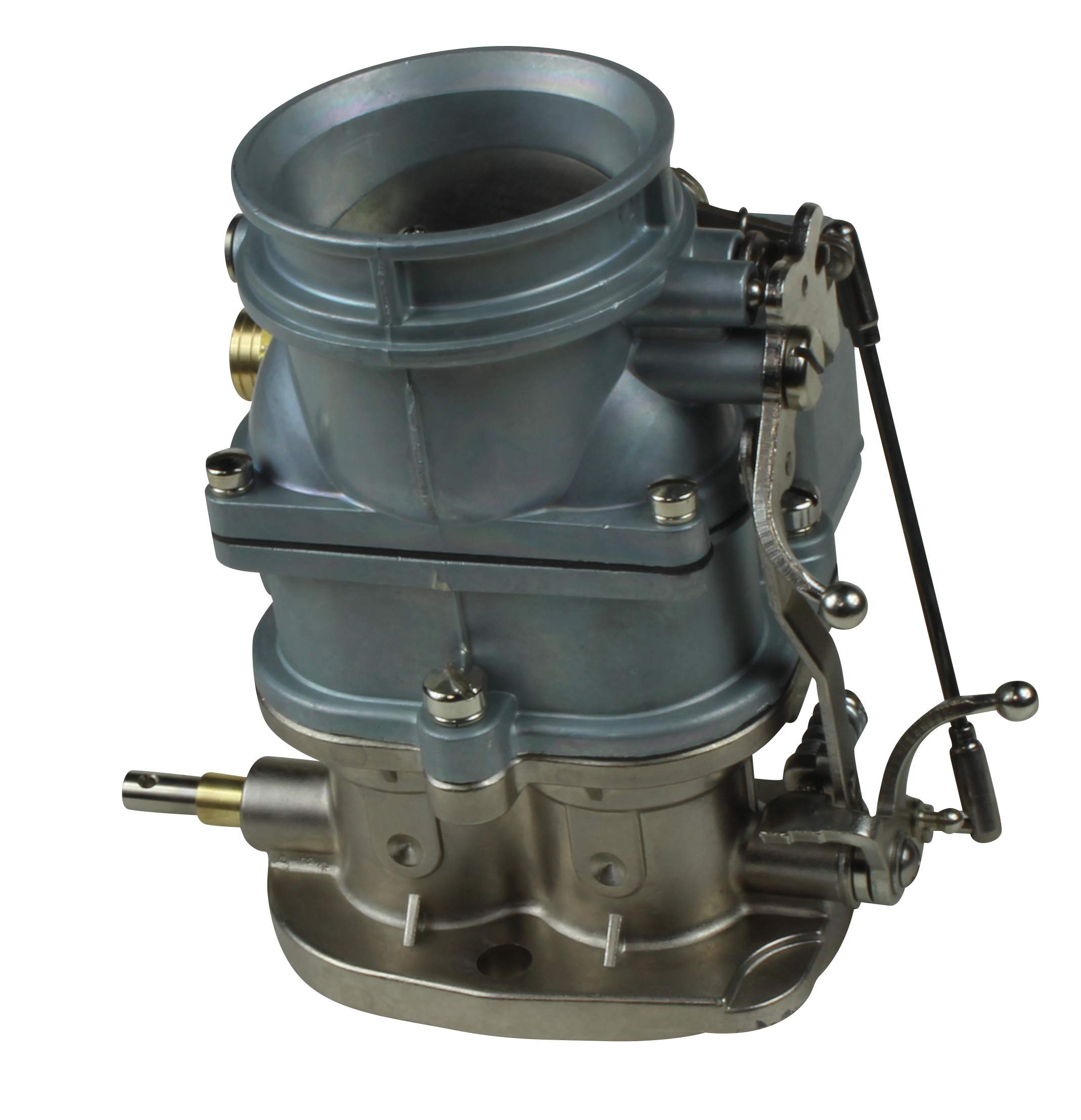 New Carburetor 2 Barrel For Carburetor 97 Style 2 Barrel 3 Bolt Pattern For Ford Mercury GMC CHRYSLER Flathead V8 90 Hp Engines 1938-1957 Replace Stromberg 97 and Holley 94