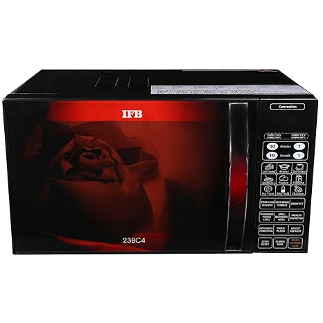 IFB 23 L Convection Microwave Oven (23BC4, Black+Floral Design)