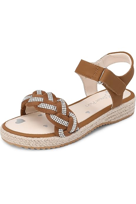 Pump Sandals Sandales Plates Dream Pairs Pour Fille Style