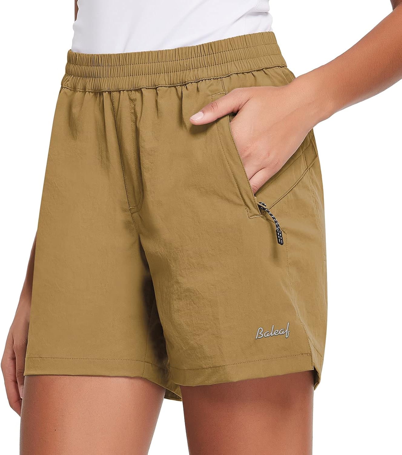 BALEAF Women's 5" Athletic Shorts Quick Dry Lightweight for Hiking