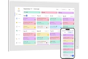 Smart Digital Calendar:10.1" HD Smart Touch Screen Home Interactive Electron Calender WiFi Planner,Meal Schedule, Duty Chart,