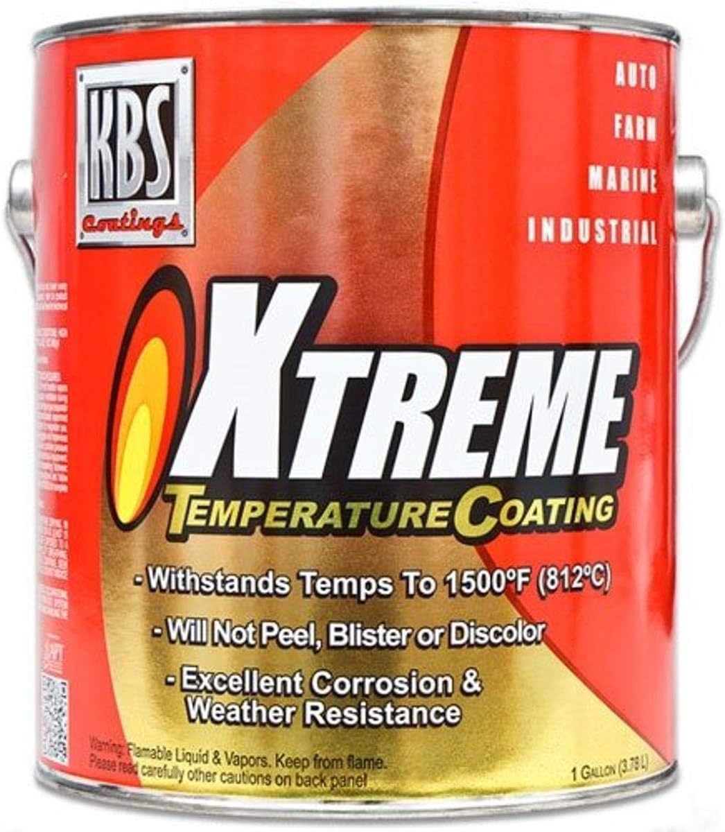 KBS Coatings 65508 Off-White Xtreme Temperature Coating - 1 Gallon