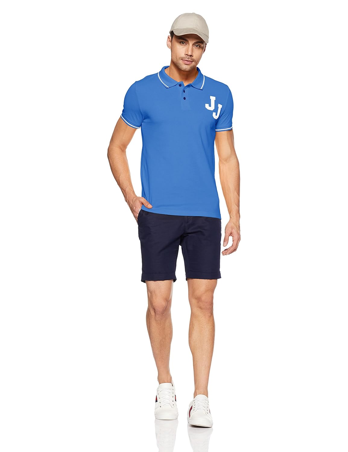 jack & jones men's slim fit cotton polo