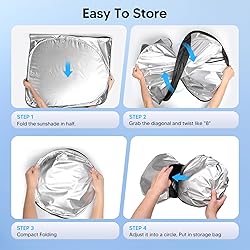 KUST Windshield Sun Shade for 2013 2014 2015 2016