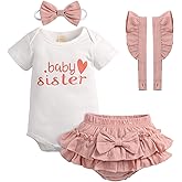 Cemion Newborn Infant Baby Girl Clothes Romper Shorts Set Suspender Summer Outfits Cute Baby Clothes Girl