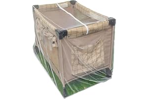 Mosquitoes Net for Crib, Ultra-Dense Crib Netting Mesh, 51x30x30 Inch Lightweight Baby Bed Canopy for Kid Play Yards Cradles 