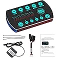 Qagea Throttle Response Controller 10 Drive Modes Smart Electronic Racing Accelerator Fit for Dodge Durango Charger Challenger Ram 1500 2500 3500 Jeep Wrangler JK Grand Cherokee Chrysler 300