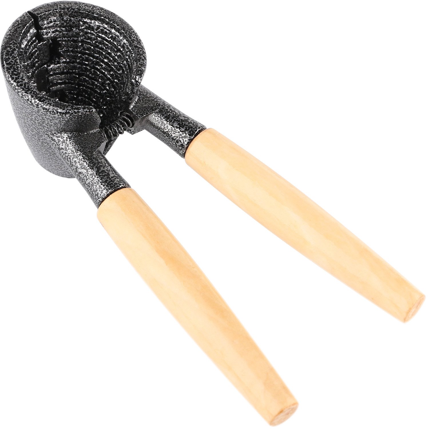 Anwenk Nutcracker Nut Cracker Pecan Walnut Cracker Plier Opener Tool with Wood Handle