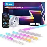 Govee RGBIC LED Strip Lights 16.4ft with Covers, Smart LED Lights Work with Alexa and Google Assistant, LED Diffuser Channel 
