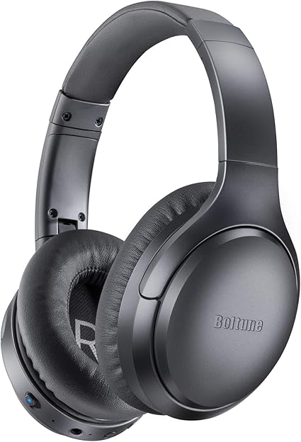 Amazon Com Boltune Active Noise Cancelling Headphones Bluetooth