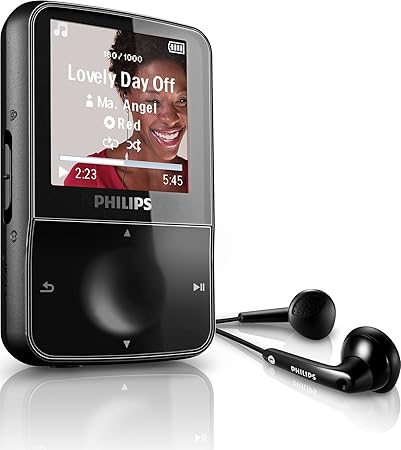 Philips GoGear Vibe 8GB MP3 and Video Player with 1.5 Inch LCD and