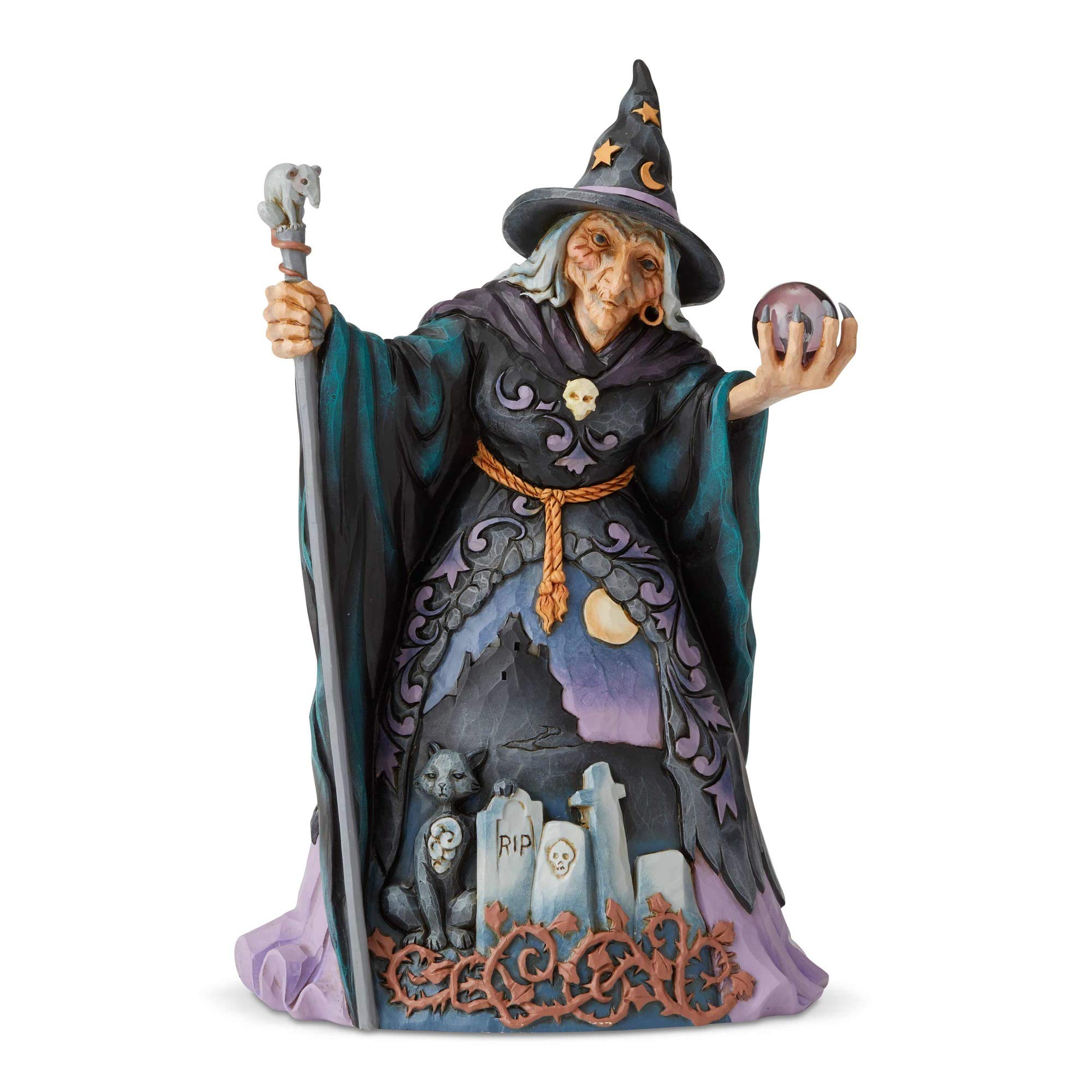 Enesco 6004326 Witch Figurine, Multi-Colour, One Size