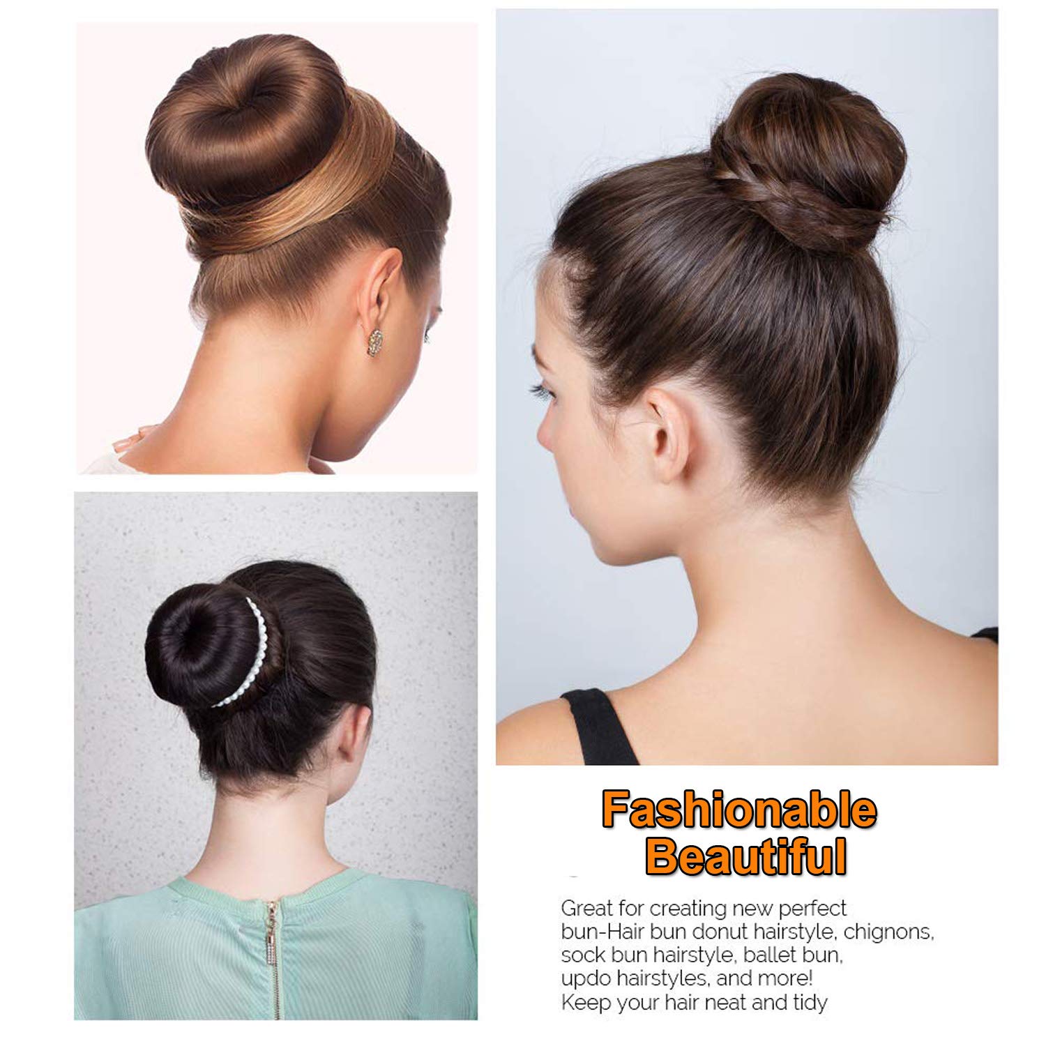 Amazon Com Hair Bun Makers Cettkowns Hair Ring Style Bun Maker