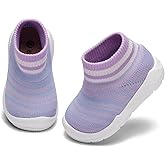 Engtoy Baby Shoes Sock Shoes Baby Walking Shoes Infant Non-Slip Breathable Slippers with Soft Rubber Sole Baby Boys Girls Slip On Sneakers