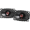 JBL Club 6422F - 4 X 6", Two-way Component Speaker System (No Grill), Black